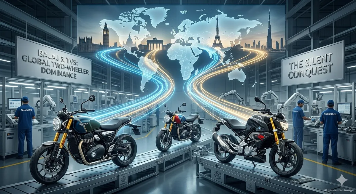 Как Bajaj и TVS переписывают мировые правила индустрии двухколесного транспорта