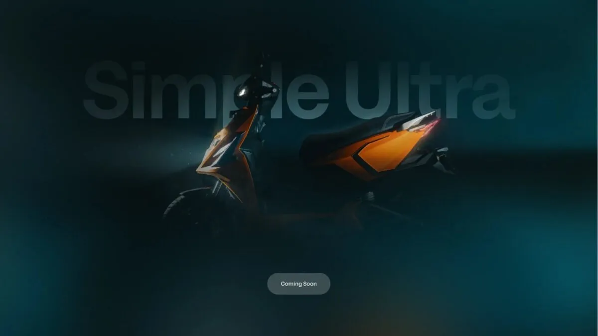Запуск электроскутера Simple Ultra: цена 2,35 лакха рупий и запас хода 400 км — фото 2