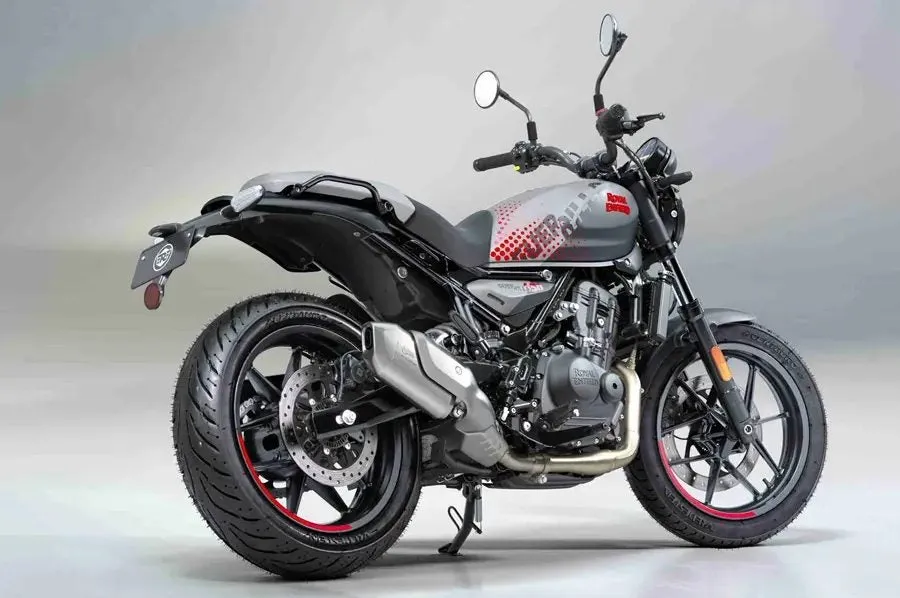Скремблер становится спортивным: Royal Enfield Guerrilla 450 APEX