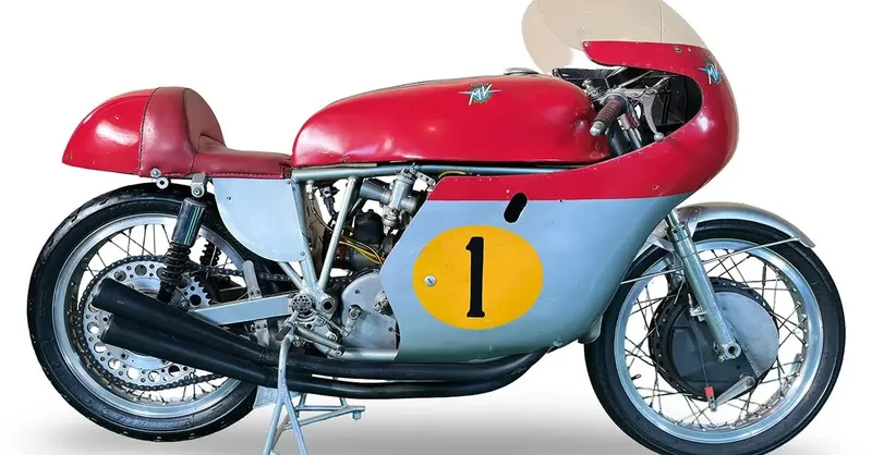 Миллион фунтов за мотоцикл? MV Agusta 500 Хейлвуда и Агостини вошла в историю