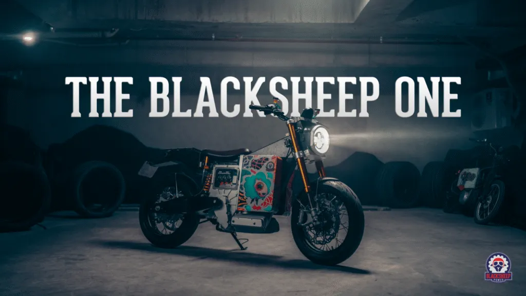 Всего 50 электромотоциклов ручной сборки: Blacksheep ONE создается совместно с владельцами