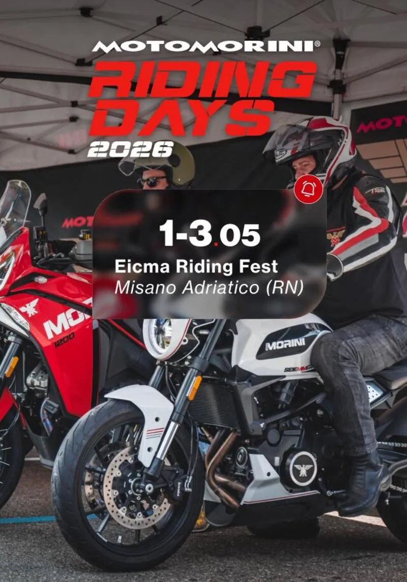 Moto Morini примет участие в EICMA Riding Fest в Мизано — фото 3