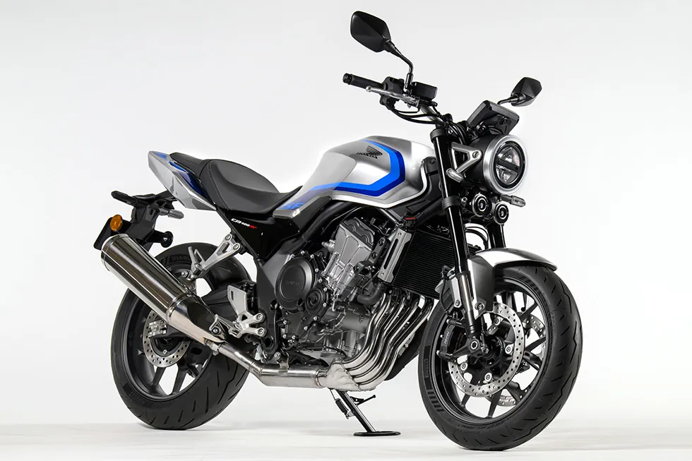 Новые концепты Honda CB400 Super Four и CBR400R Four с системой E-Clutch представлены на выставке в Осаке — фото 2