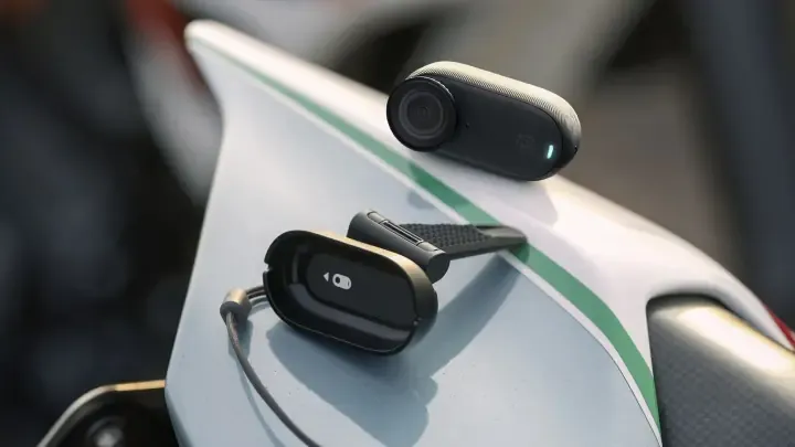 Insta360 выпускает комплект GO 3S для мотоциклистов: 4K-съемка без помощи рук